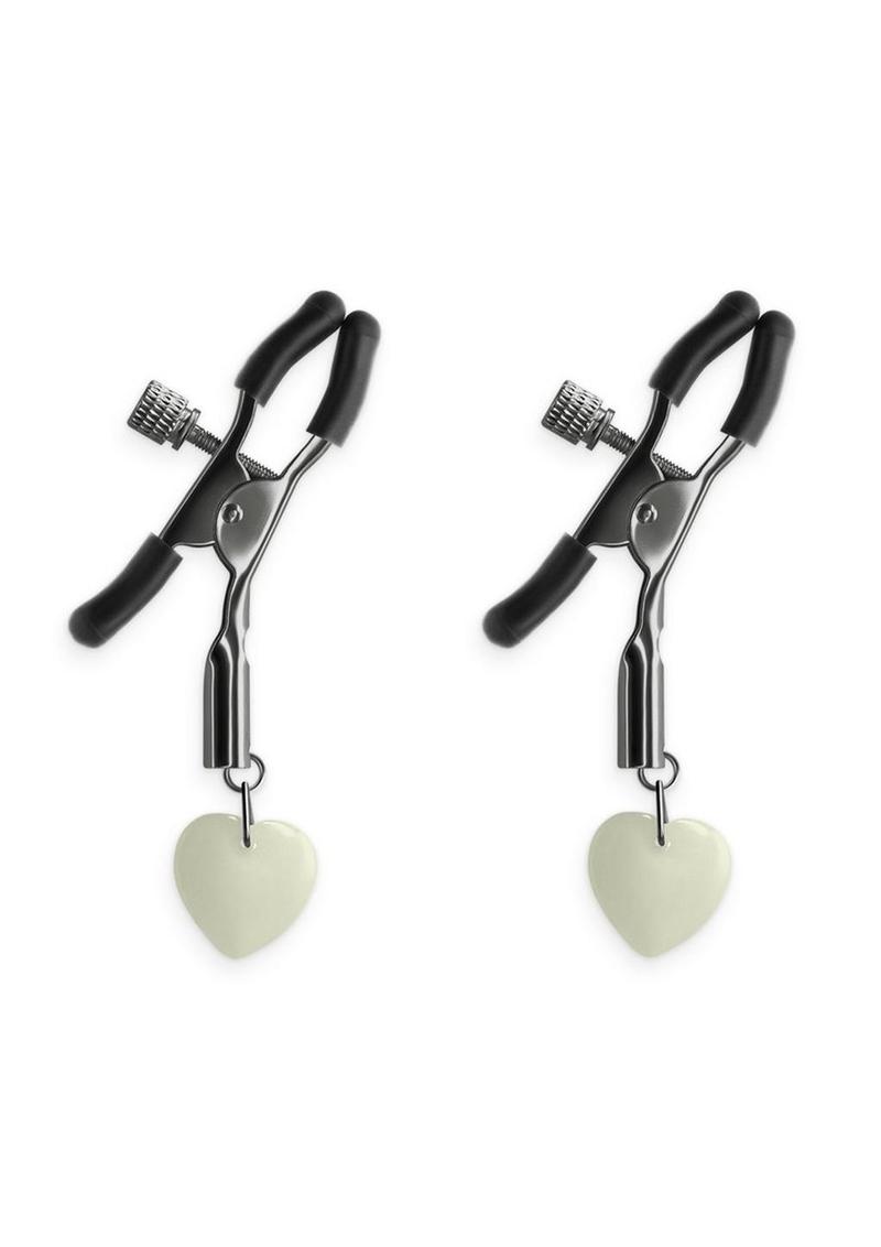 Bound Nipple Clamps G3 Iron Glow in the Dark - Gray