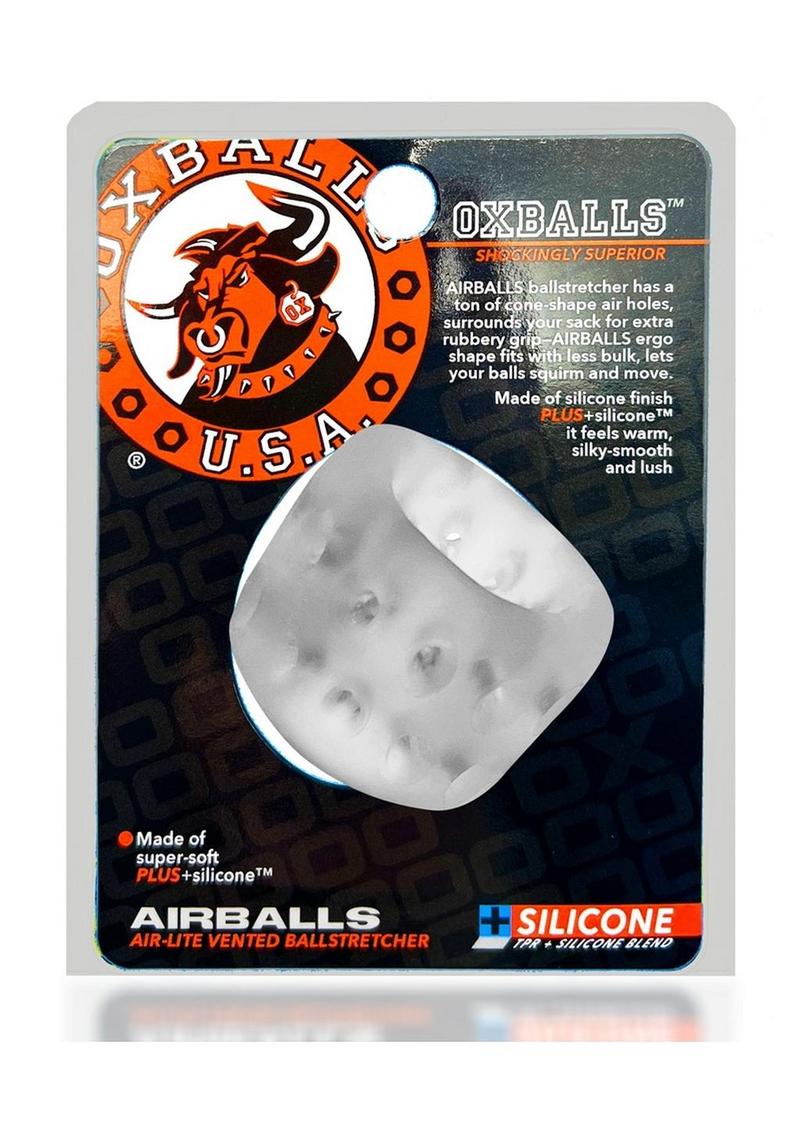 Airballs Air-Lite Silicone Ballstretcher - Clear Ice