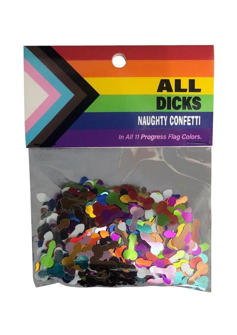 All Dicks Naughty Confetti - Multicolor