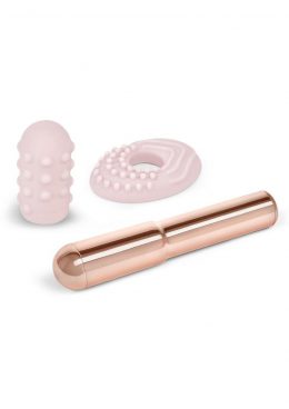 Le Wand Grand Bullet Rechargeable Silione Vibrator - Rose Gold