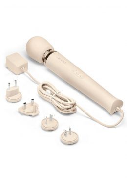 Le Wand Plugin Vibrating Massager - Cream