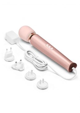 Le Wand Plugin Vibrating Massager - Rose Gold