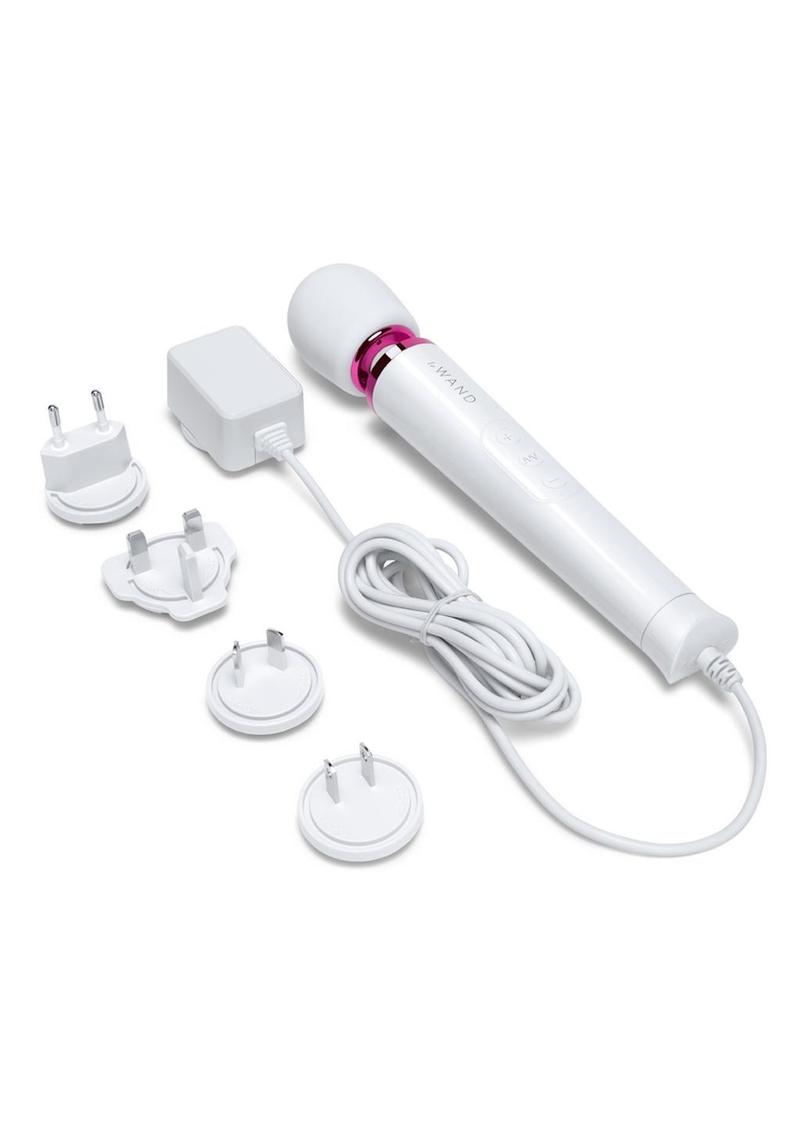 Le Wand Powerful Petite Plug-In Massager - White