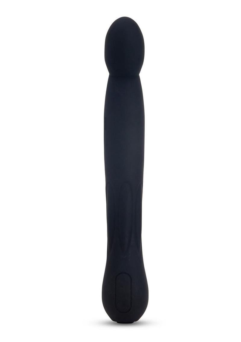 Nu Sensuelle Ace Pro Prostate and G-Spot Rechargeable Silicone Vibrator - Black