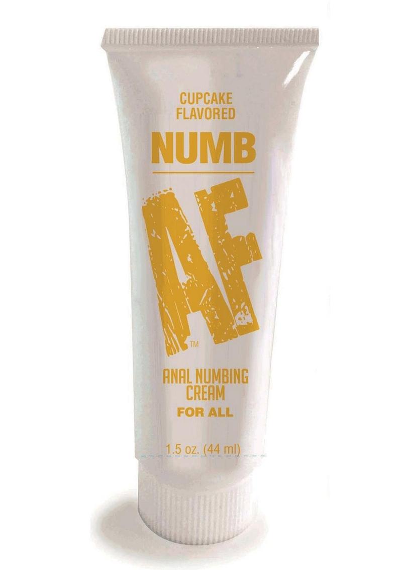Numb AF Anal Numbing Flavored Cream - Cupcake