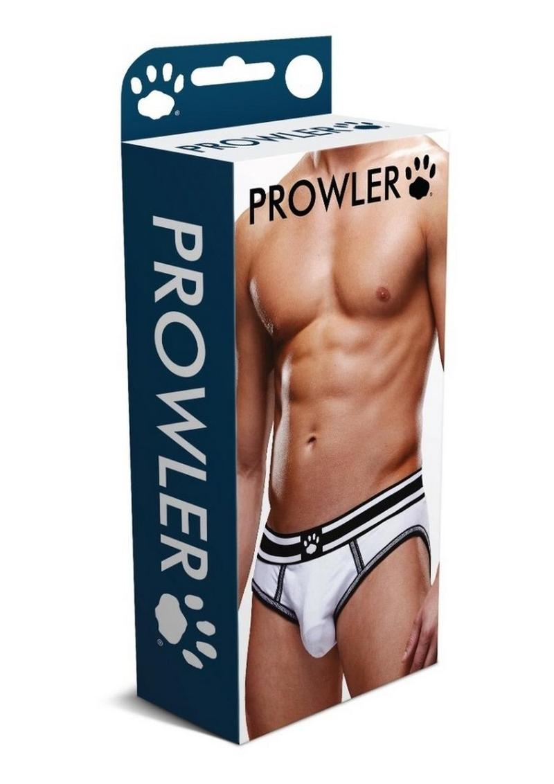 Prowler White/Black Open Brief - XLarge