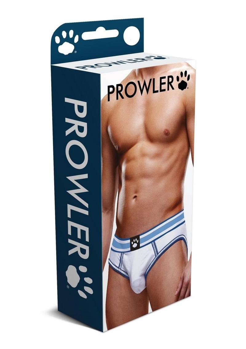 Prowler White/Blue Open Brief - XLarge