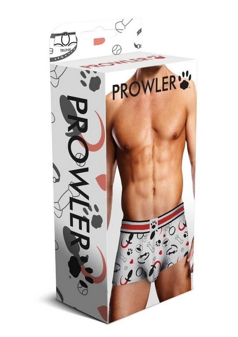 Prowler Spring/Summer 2023 Puppie Print Trunk - XLarge - White/Black