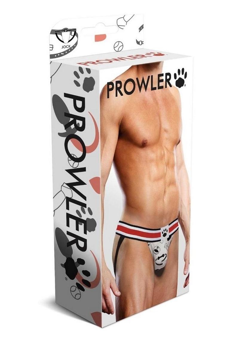 Prowler Spring/Summer 2023 Puppie Print Jock - Large - White/Black