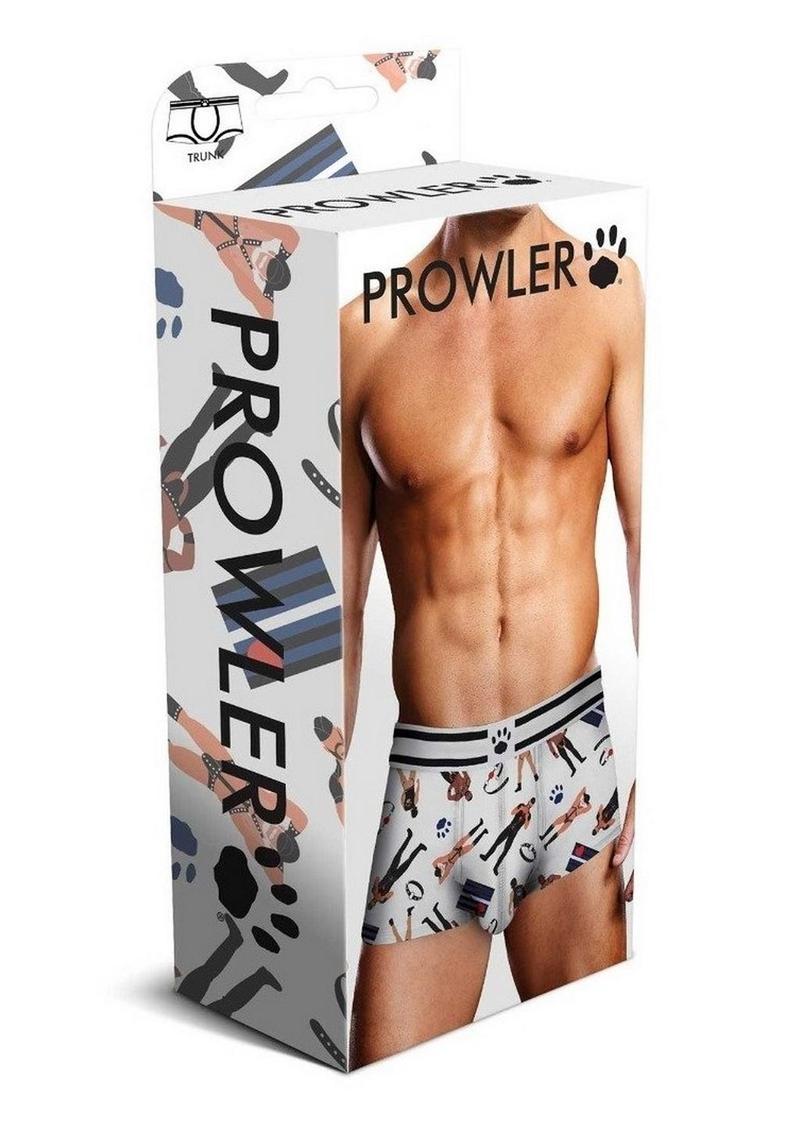 Prowler Spring/Summer 2023 Leather Pride Trunk - XXLarge - White/Black