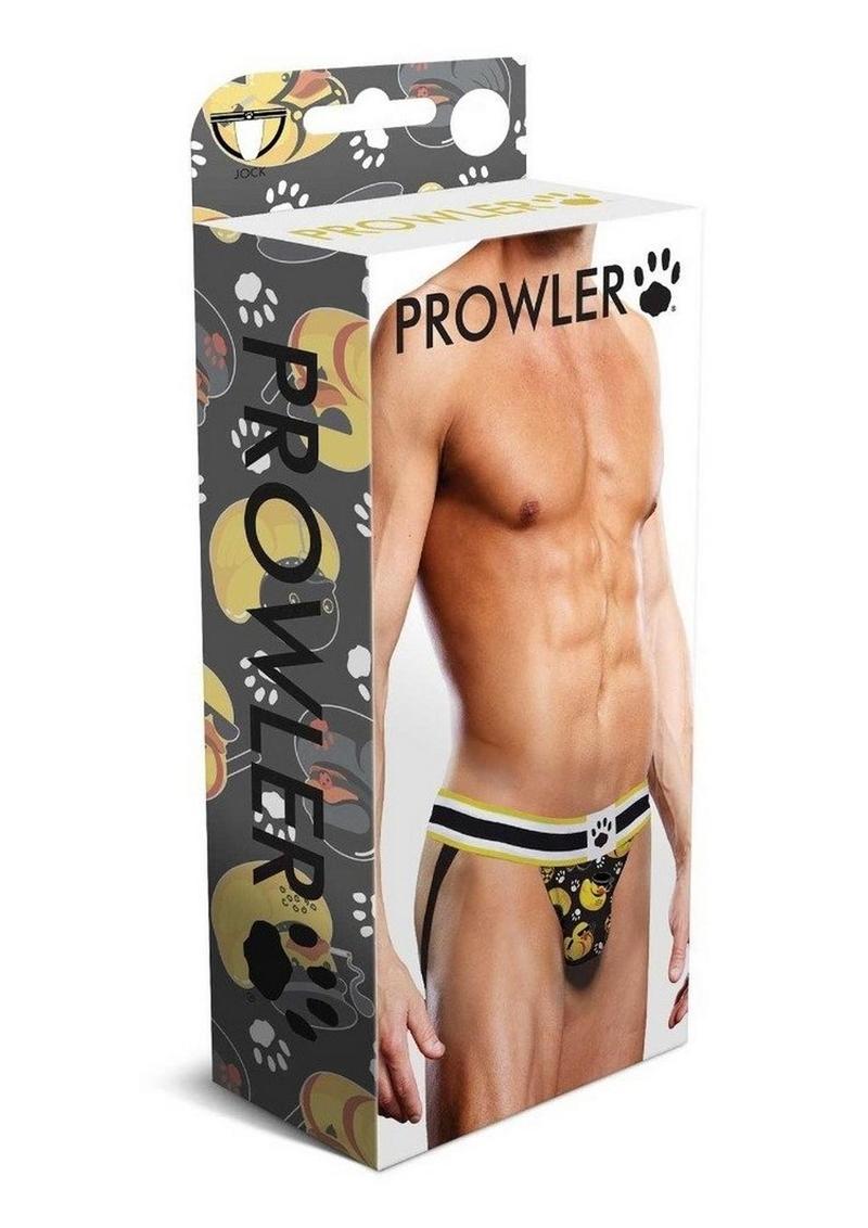 Prowler Spring/Summer 2023 BDSM Rubber Ducks Jock - XXLarge - Black/Yellow