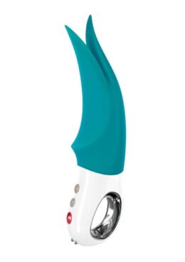 Volta Silicone Vibrator - Petrol Blue