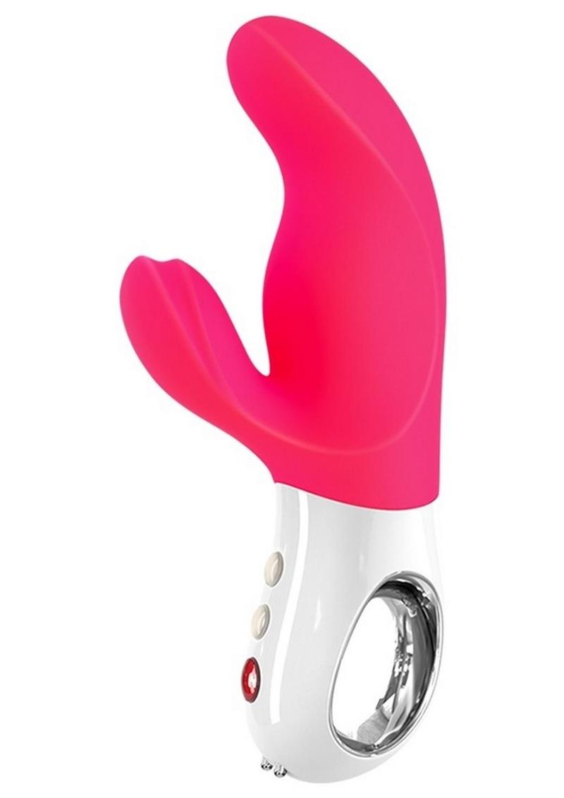 Miss Bi Silicone Rabbit Vibrator - Pink