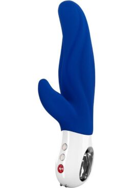 Lady Bi Silicone Dual Action Vibrator - Ultramarine Blue