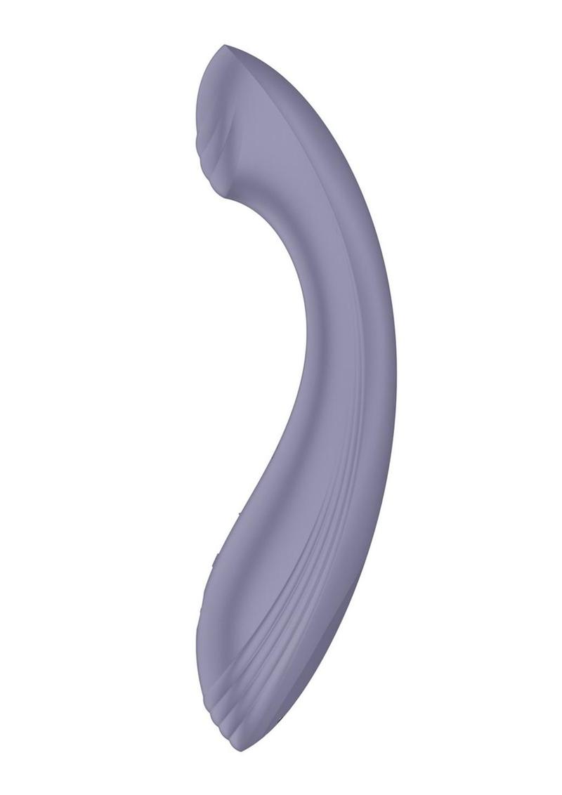 Satisfyer G-Force Rechargeable Silicone Vibrator - Violet