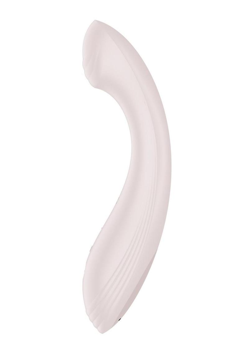 Satisfyer G-Force Rechargeable Silicone Vibrator - Beige