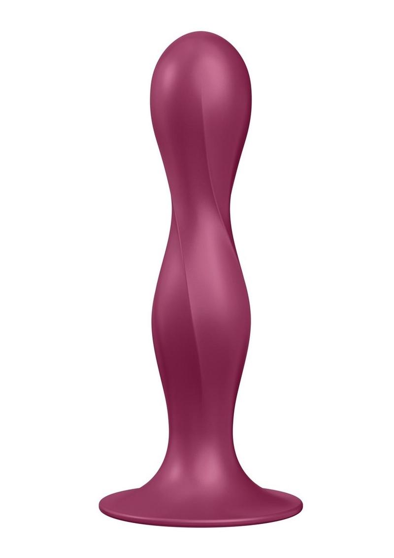Satisfyer Double Ball-R Silicone Vibrating Balls - Red