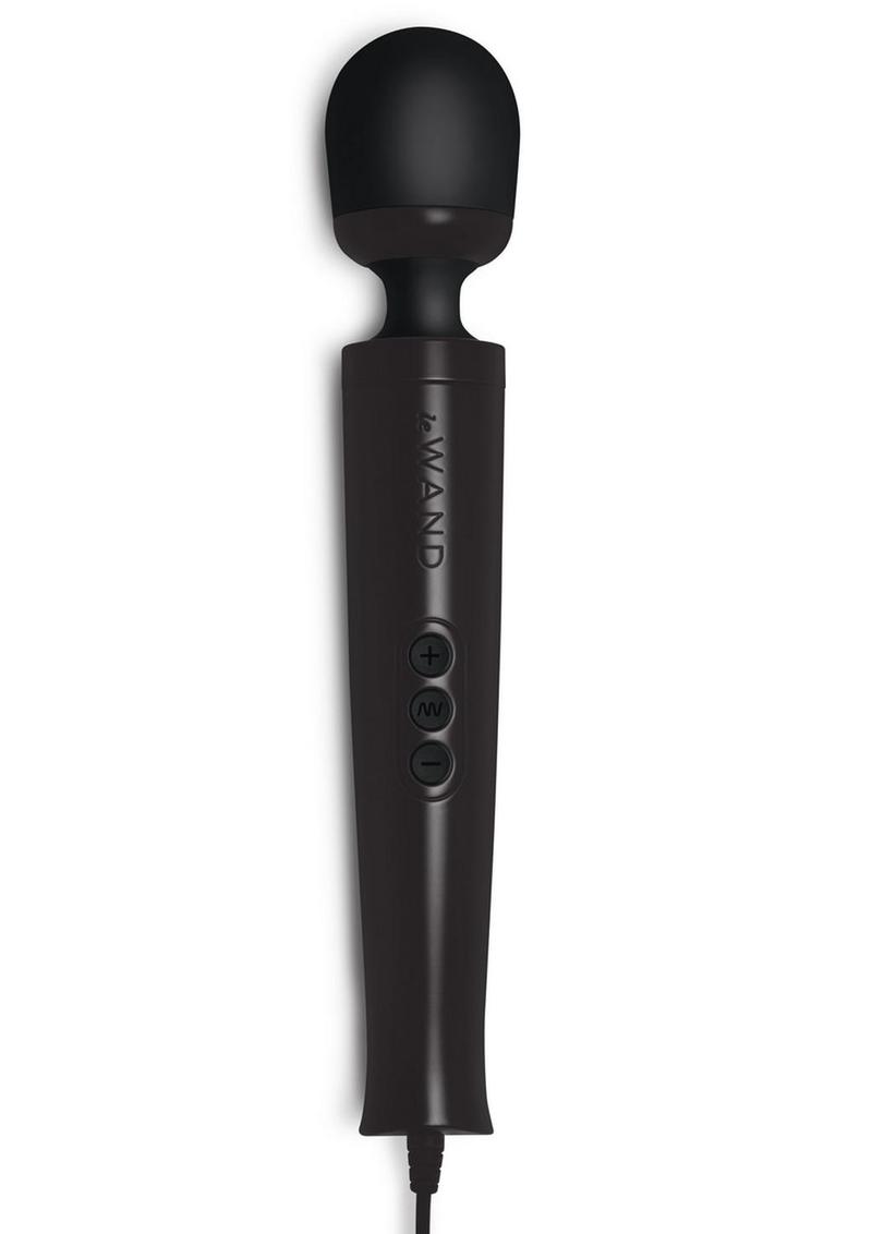 Le Wand Diecast Plug-in Massager - Black