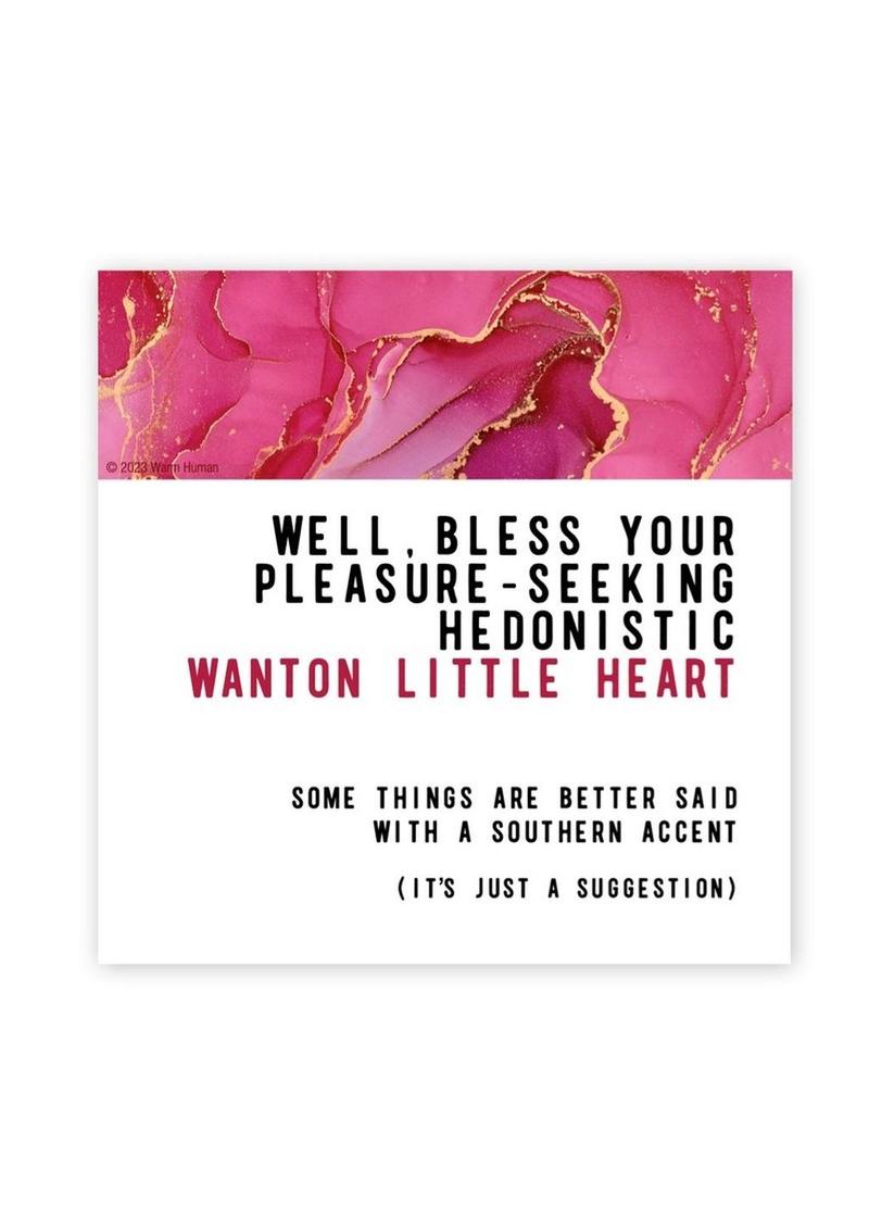 Warm Human Wanton Heart Magnet