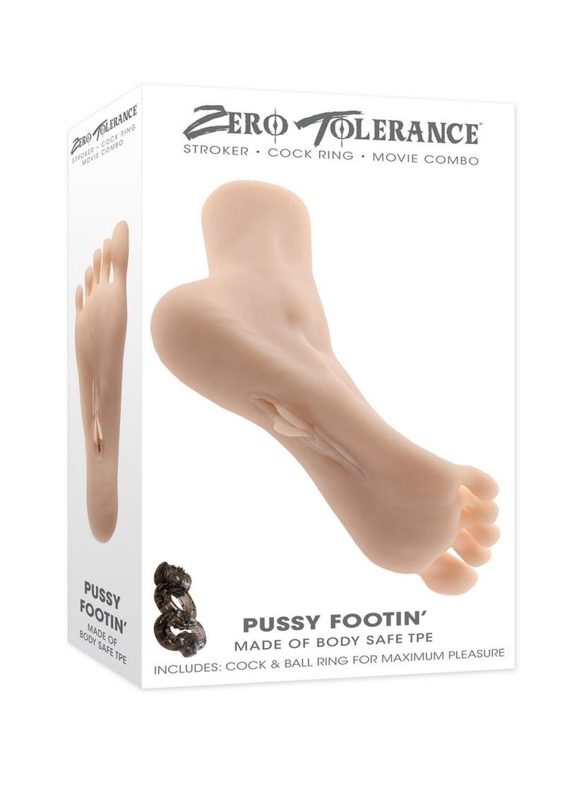 Zero Tolerance Pussy Footin` Masturbator - Vanilla