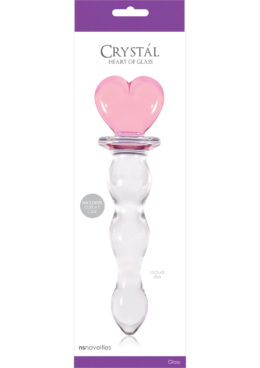 Crystal Premium Glass Heart Of Glass - Pink