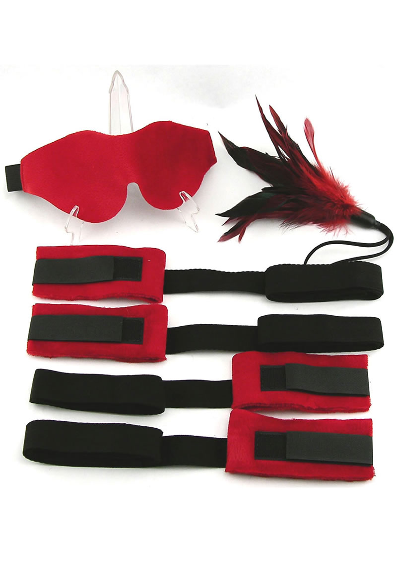 Sportsheets Sexy Submissive Kit - Red/Black