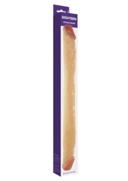 ME YOU US Eighteen Realistic Double Dong 18in - Vanilla