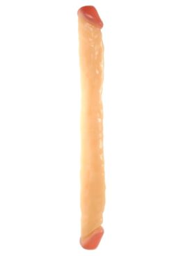 ME YOU US Eighteen Realistic Double Dong 18in - Vanilla