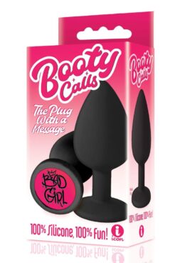 The 9`s - Booty Talk Silicone Butt Plug Bad Girl - Black