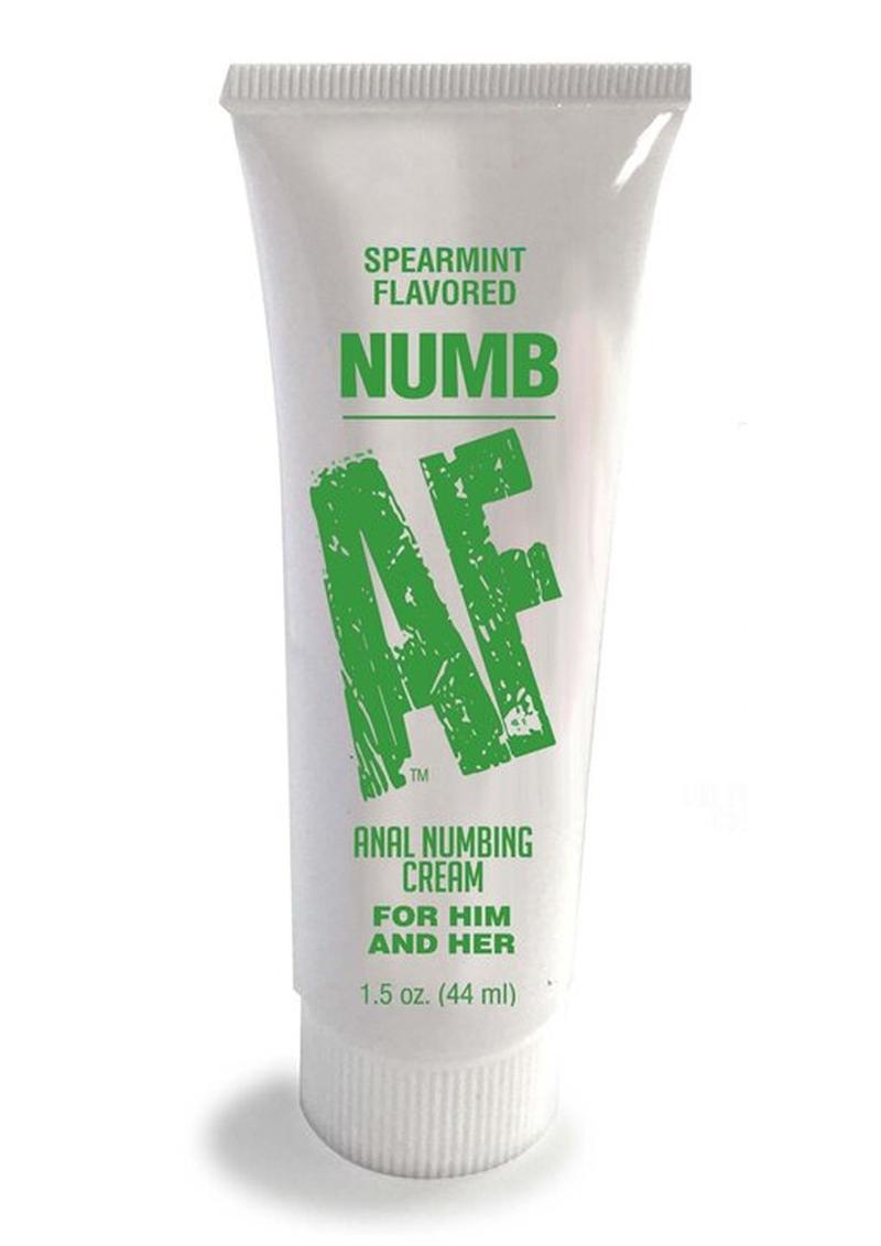 Numb AF Anal Numbing Flavored Cream 1.5oz - Spearmint