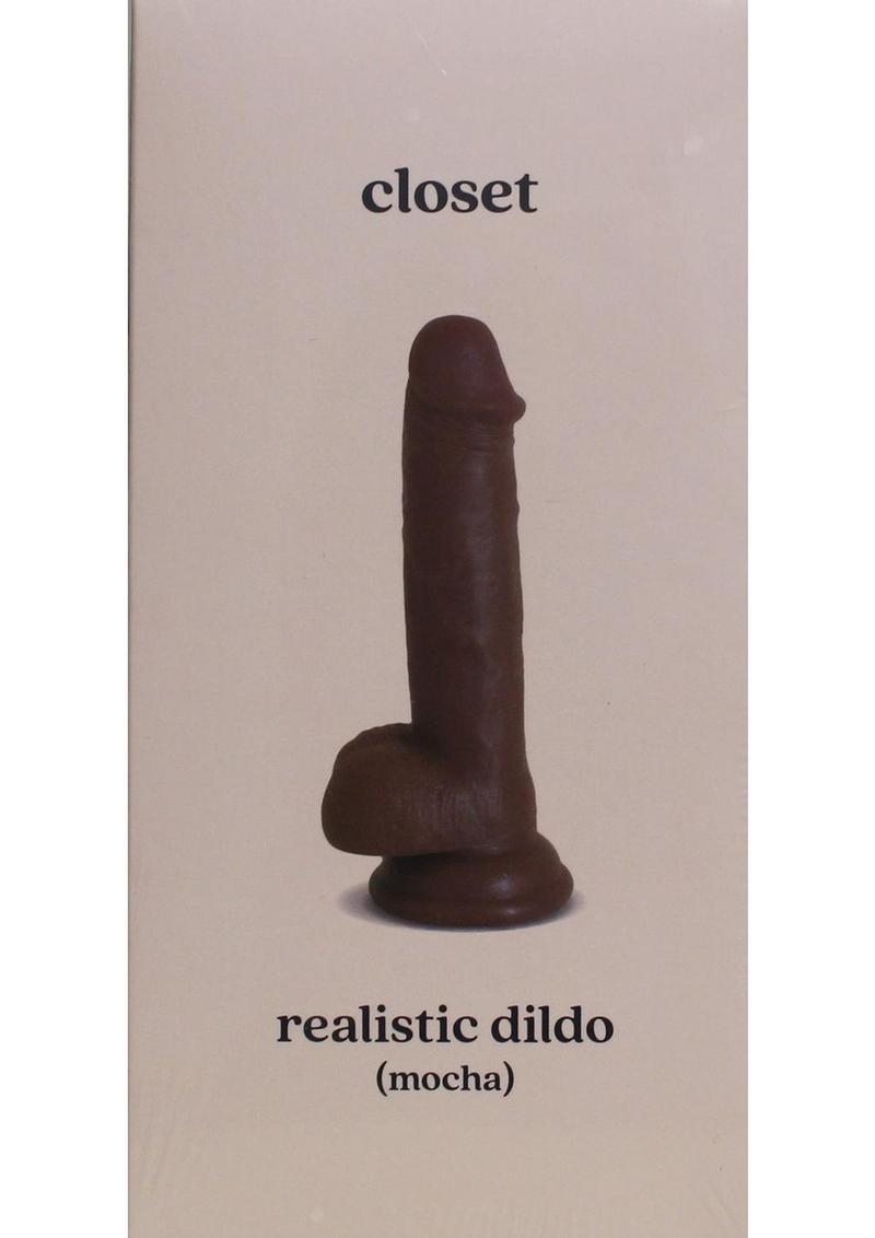Closet Realistic Dildo 5in - Caramel