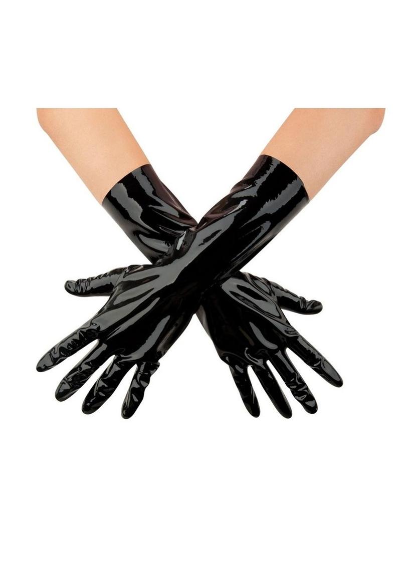Prowler RED Wrist Length Latex Gloves - XLarge - Black