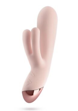 Blush Collection Elora Rechargeable Silicone Rabbit Vibrator - Pink