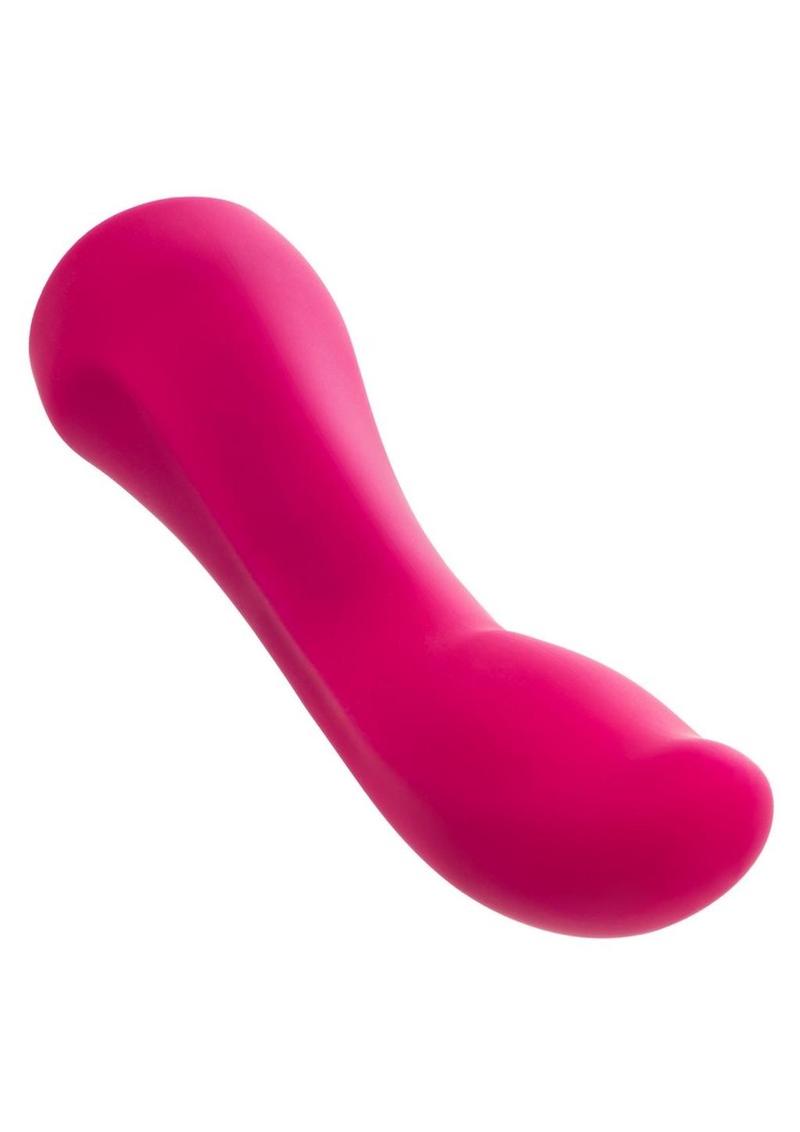Gem Vibe Collection Glider Rechargeable Silicone G-Spot Vibrator - Pink