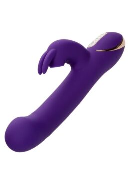 Jack Rabbit Signature Rechargeable Silicone Suction Rabbit Vibrator - Purple