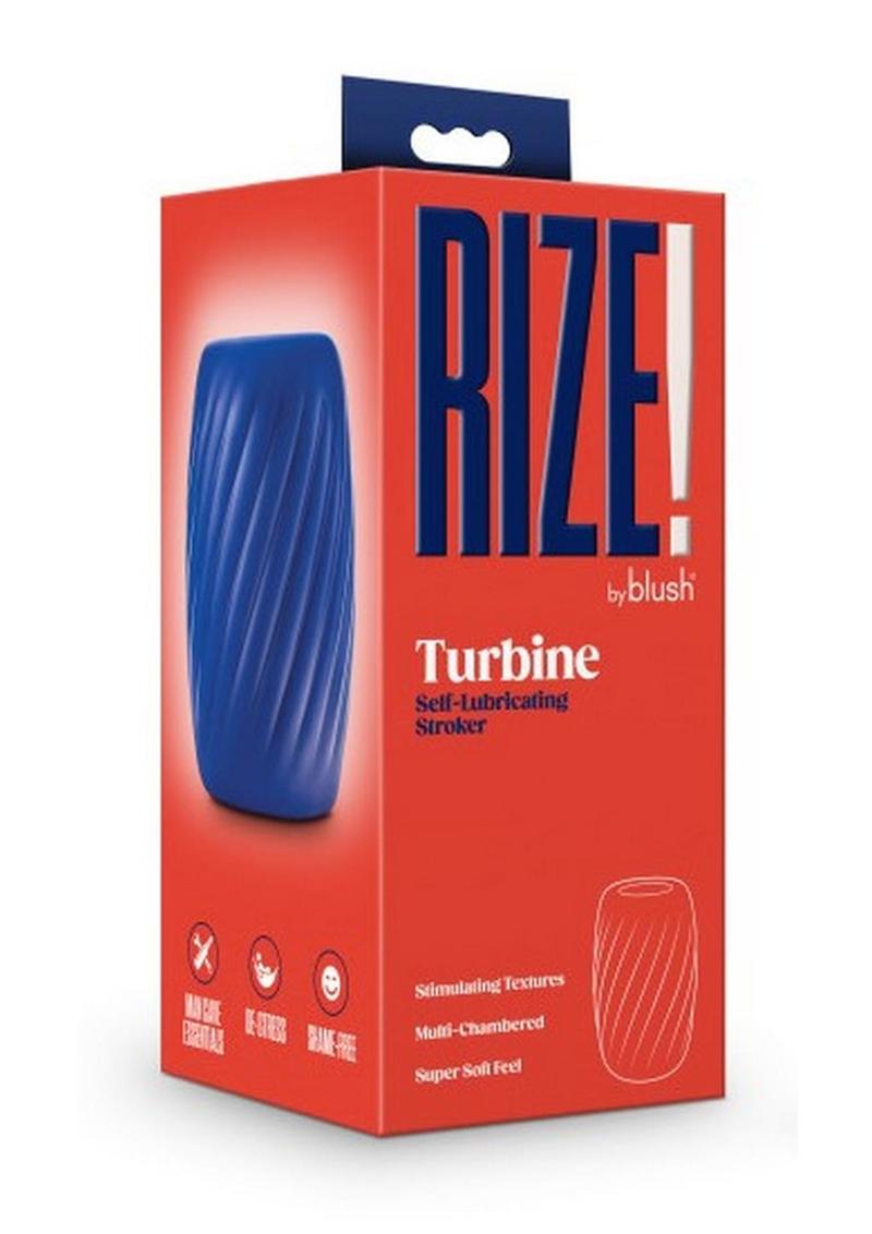 Rize Turbine Self Lubricating Stroker - Blue