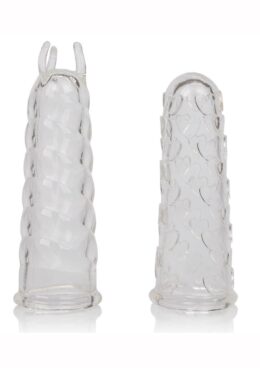 Intimate Play Finger Teasers Silicone Finger Massagers - Clear