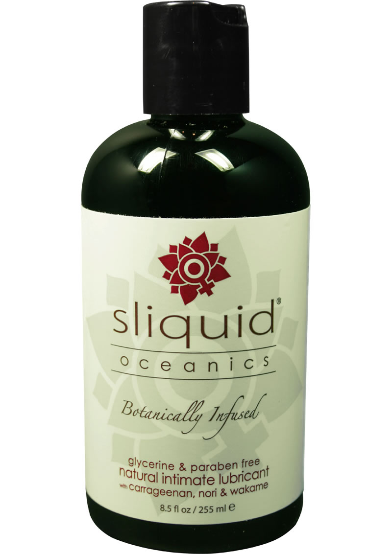 Sliquid Oceanics Organic Intimate Water Based Lubricant 8.5oz
