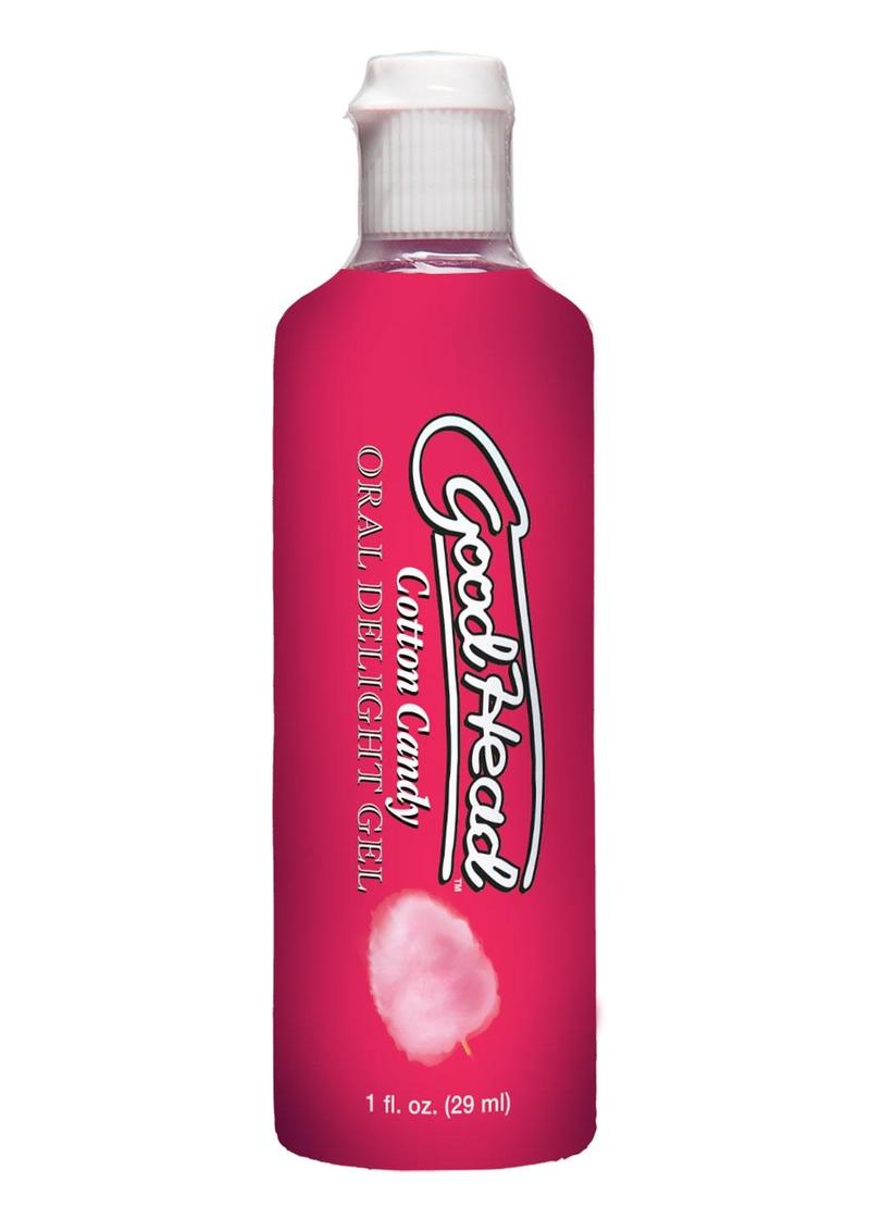 GoodHead Oral Delight Gel Flavored Cotton Candy 1oz - Bulk