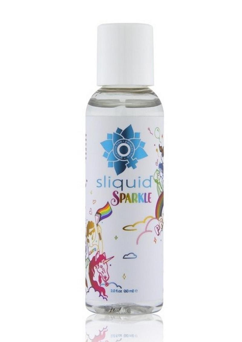 Sliquid Sparkle Pride Water Based Lubricant 2oz