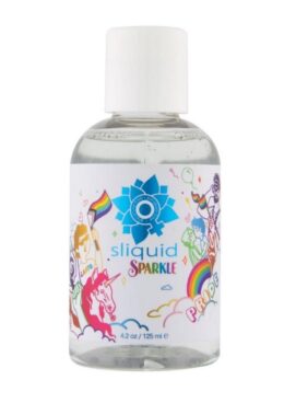 Sliquid Sparkle Pride Water Based Lubricant 4.2oz