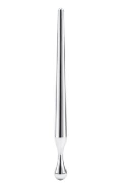 Blue Line Penis Plug 3.5in - Stainless Steel