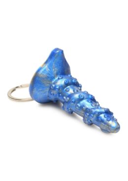 Creature Cocks Lord Kraken Keychain - Blue