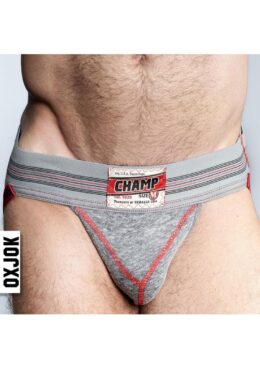 Champ Vintage Sweatshirt Jock - Gray Heather - XLarge