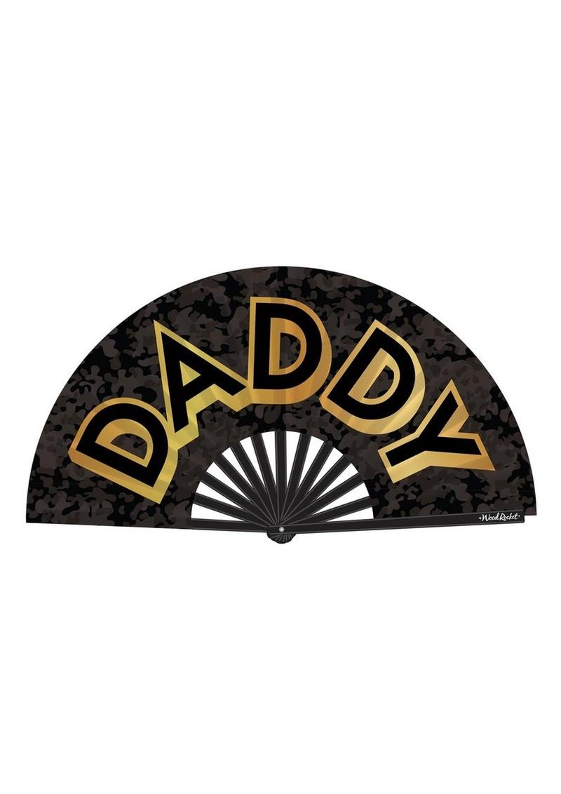 Daddy Fan - Black/Gold