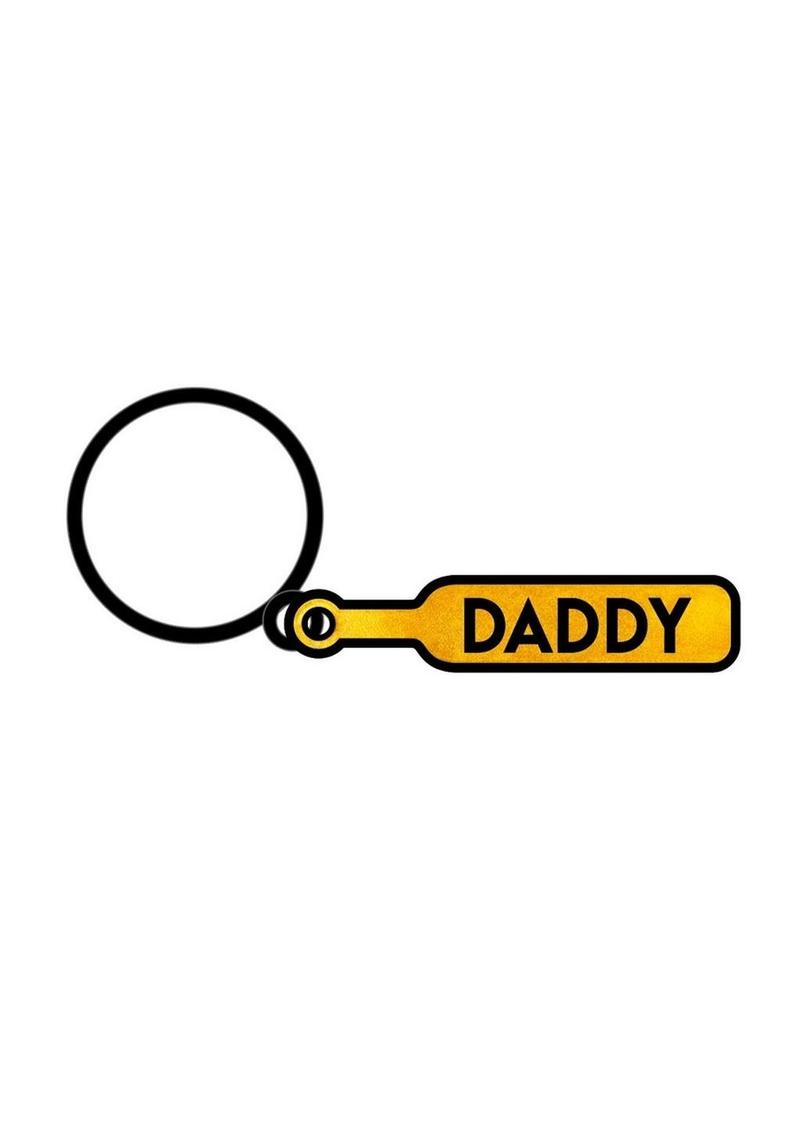 Paddle Daddy Keychain - Yellow/Black