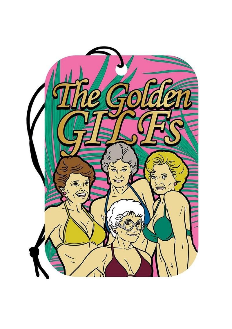Golden GILFS Air Freshener - Multicolor