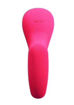 VeDO Suki Plus Rechargeable Silicone Dual Vibrator - Foxy Pink