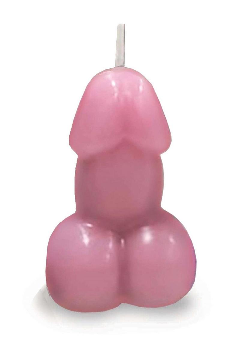 Eden`s Candle Vanilla Scented Penis - Rose Pink