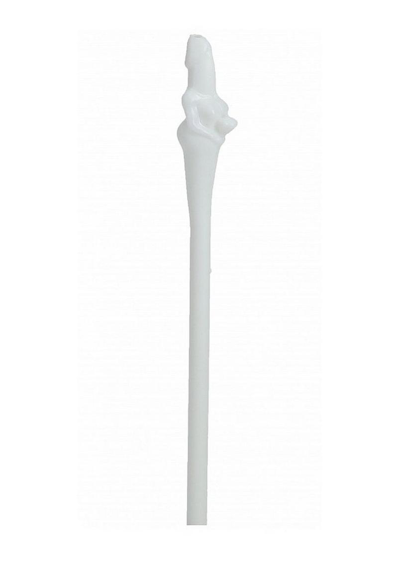 S-Line The Dickheads Bride Straws - White